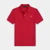 Camisa Polo para Hombre Transfronteriza Color Sólido Verano Bordada Ralph Lauren Manga Corta Casual con Bordado de Pequeño Caballo
