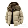 Suministro exclusivo transfronterizo de abrigos de algodón engrosado y chaquetas de pana para hombres y mujeres, abrigos de algodón con capucha cálidos y a prueba de frío de invierno para parejas