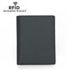 Comercio exterior nueva billetera de cuero para hombre fábrica mayoreo rfid multifuncional vertical con monedero entrega en una pieza