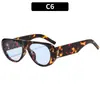 Gafas de Sol Ovaladas Casuales de Moda Europeas y Americanas 2026 con un Toque de Alta Gama, Versátiles para un Look Natural, Gafas de Sol de Estilo Urbano para Mujer