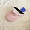 Chapéu de sol de estilo coreano moda proteção solar topo vazio feminino verão ao ar livre corrida esportes ciclismo chapéu de sol tênis golfe chapéu masculino