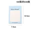 Tarjetas de accesorios para pasadores de pelo de lazo, tarjeta de pasador de pelo universal estilo coreano, en stock, tarjeta de pasador de pelo floral linda