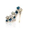 Novos sapatos de salto alto de cristal europeus e americanos broche pino primeira mão fábrica fornecimento transfronteiriço lenço de seda corsage colarinho pino broche