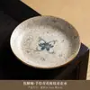 Juego de Té Kung Fu de Cerámica Pintado a Mano de Tres Piezas con Tapa, Tetera y Bandeja, Individual de Gama Alta que No se Calienta al Tacto para Uso en Casa