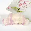 Presilha de Cabelo Grande em Acetato em Formato de Nuvem Simples para Mulheres, Acessório de Cabelo Popular que Muda de Cor, Presilha de Tubarão que Não Danifica o Cabelo