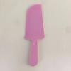 Faca Machete Cortador de Bolo Descartável Plástico Rosa Preto Transparente Faca e Garfo para Bolo de Aniversário Ponto Atacado