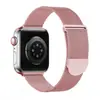 Correas metálicas para Apple Watch Series 9, 8, 7, 6, 5, 4, 3, 2, 1 SE Ultra. Presupuesto: 40 mm, 38 mm, 41 mm, 45 mm, 44 mm, 42 mm, 49 mm. Apto tanto para hombres como para mujeres.. Diseño magnético. estilo de malla milanesa. Fabricado en acero inoxidable.