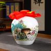 Garrafas e Potes de Cerâmica Jingdezhen para Vinho 1kg 2.5kg 5kg Garrafas e Potes Selados para Bebidas Alcoólicas com Frete Grátis, Especiais para Armazenar Vinho