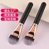 Venta al por mayor del fabricante Pincel de Maquillaje Transfronterizo Pincel Negro para Base de Maquillaje Cabeza Plana Aplicación Sin Marcas Mascarilla de Barro Herramienta Profesional de Belleza