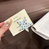 Presilha de Cabelo Nova Estilo Coreano com Bolinhas e Estrelas, Presilha Versátil Simples Estilo Menina, Presilha para Franja Sem Marcas, Doce Acessório de Cabelo