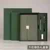 Caja de Regalo para Portátil de Gama Alta A5 Bloc de Notas Simple con Cierre Magnético Logo Imprimible Cuaderno para Oficina Empresarial Fabricante Stock Listo