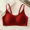 Sutiã de Suporte Ajustável Sem Fio para Seios Laterais e Reunião para Seios Pequenos com Tiras de Gel Sexy Lindo Costas Roupa Íntima