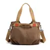 Nueva Bolsa de Lona Transfronteriza Europea y Americana para Mujer, Bolso de Hombro Casual para Mujer, Bolso Cruzado de Lona para Mujer, Bolso Casual de Gran Capacidad