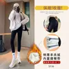 Pantalones de tiburón de cintura alta para mujer, nueva colección de otoño 2026, adecuados para usar al aire libre, realzan los glúteos, yoga, grises, fitness, ajustados, talla grande, para mujeres con curvas, leggings