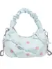 Bolso Verde Menta para Mujer 2026 Estilo Nuevo Textura Simple Bolso de Axila Bolso de Hombro Único Cruzado para el Trabajo y los Viajes Bolso Tote Pequeño