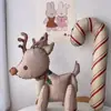 Nuevo Muñeco de Nieve Navideño Mate Anciano Muletas Ciervo Navideño Globo de Película de Aluminio Tienda Decoración de Fiesta Navideña Arreglo