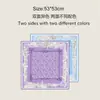 Pañuelo Pequeño de Seda para Mujer de Verano Nuevo, Versátil para Viaje, Pañuelo para la Cabeza, Decorativo, Borde Enrollado, Doble Cara, Color Diferente