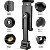 Clip de trípode grande giratorio multifuncional para teléfono móvil, clip para selfie horizontal y vertical, clip de soporte para transmisión de video en vivo, portátil