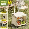 Caja de Almacenamiento para Libros de Estudiante, Artículos para Mudanza, Recoger Paquetes, Carrito de Mano para Subir Escaleras, Carrito de Compras, Carrito de Compras Plegable Portátil para el Hogar