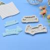 Feliz Cumpleaños Forma de Carta Cien Días Molde de Silicona Chocolate DIY Azúcar Fumé Líquido Aromaterapia Pastel Molde Decorativo
