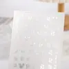 Pegatinas para uñas character Fu japonés de Año Nuevo manualidad dorada pegatinas de uñas impermeables calcomanías decorativas joyería Patrón dorado