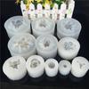 Plantas suculentas flores e plantas bolo de mousse de açúcar decoração faça você mesmo molde para assar vela molde de gota de cola molde de chocolate
