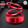 Portavasos de Perfume para Coche de Aromaterapia Giratorio de Suspensión de Doble Anillo Solar, Decoraciones y Adornos para el Interior del Coche con Fragancia Ligera Duradera