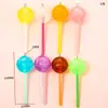 Colgante de resina de piruleta de color simulación Llavero de coche de caramelo Pulsera Joyería DIY Accesorios de celebridad de internet