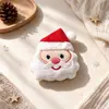 Acessórios DIY de Natal, Pingentes de Pelúcia do Papai Noel e Rena, Presilhas de Cabelo, Broches, Acessórios Decorativos para Sapatos, Roupas e Bolsas