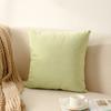 Almohada de terciopelo mate de color sólido funda de almohada para sofá al por mayor cojín para siesta de oficina hogar simple cojín liso