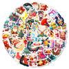 Compra Directa Transfronteriza de 50 Pegatinas Grandes Temáticas Navideñas con Pingüinos, Osos Polares, Dibujos Animados de Animales y Graffiti, Pegatinas Decorativas Impermeables