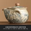 Fábrica Xiangyang Flor Meng Conejo Olla de Mano Tetera China Horno Ru Juego de Té de Cerámica para Recibir Invitados Tetera de Té Kung Fu