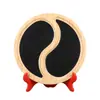 Louça de Mesa Quente Tendência Prato de Madeira com Grão de Madeira Pimenta Dupla Carne Prato Tai Chi Prato Deslizante Camarão Yin Yang Suporte de Suspensão Dragão Prato Duplo de Carne