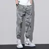 Pantalones Cargo para Hombre de Primavera y Verano Modernos Casuales Corte Holgado Talla Grande Pantalones Cortos Versátiles Camuflaje Estilo Coreano Modernos Pantalones Jogger