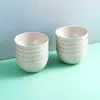 Juego de Tazones de Arroz Fuente Hogareño Anticaída Plástico Estudiante Dormitorio Tazón para Fideos Tazón para Sopa Resistente a Altas Temperaturas Comercial Duradero
