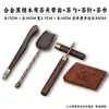 Accesorios para Juego de Té Kung Fu Ébano Negro Madera Maciza Pinzas para Té Juego de Tres Piezas Pinzas Antideslizantes Cuchara para Té Taza de Té Pinza para Hojas de Té Recogedor de Té