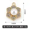 Exquisito Mezcla de Flores de Perla para Combinar dijes Colgantes Transfronterizos Pulseras Collares Accesorios de Joyería DIY Venta Directa del Fabricante