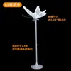 Accesorios para Bodas Alas de Mariposa Brillantes Colgante Decoración de Techo Araña de Boda Pasarela Hierro Forjado Guía de Camino Adornos