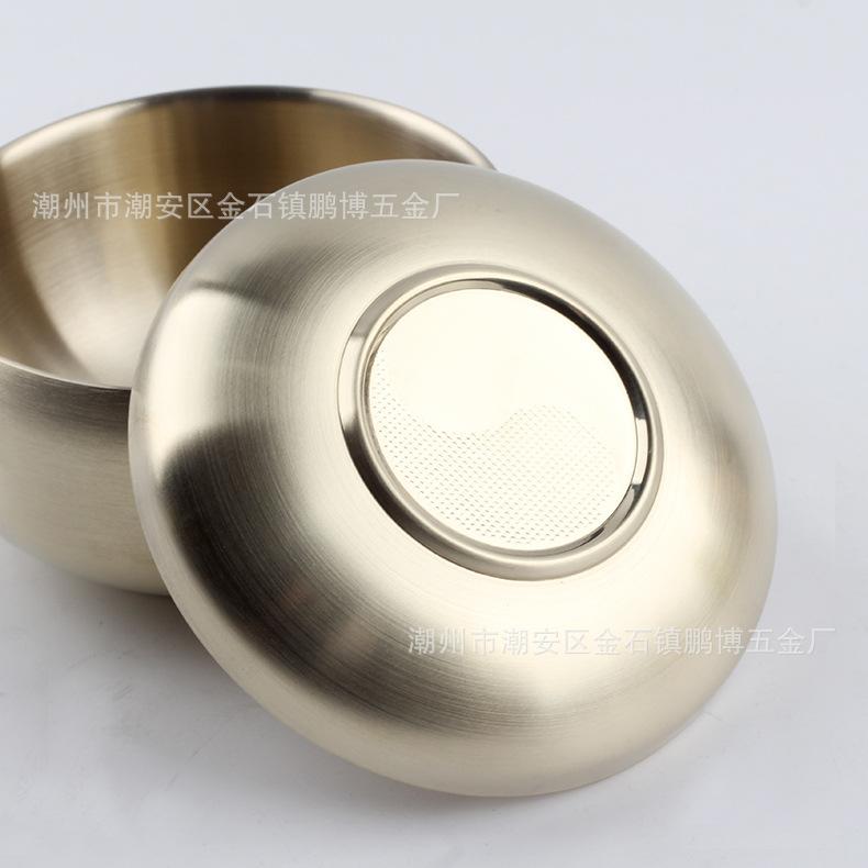 金带盖米饭碗10