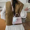 Bolso de Mano de Oficina Súper Popular para Mujer 2026 Nuevo de Moda Patrón de Cocodrilo Bolso de Hombro tipo Kelly Bolso Cruzado para Viajes Diarios Bolso Cuadrado Pequeño