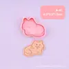 Molde de impresión de serie de emojis, patrones de emojis divertidos, varios diseños, molde 3D para galletas, diversión con arcilla de simulación DIY