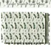 Papel Perlado Bosque Verde de Navidad 17g Papel de Regalo para Dulces a Prueba de Humedad Papel de Copia de Navidad
