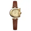 Reloj de Lujo para Mujer de Nicho con Alto Valor Estético, Estilo Vintage Transfronterizo, Exquisito y Compacto, Reloj de Cuarzo a la Moda para Mujeres