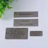 Placa de Metal Placa de Identificação Personalizada Placa de Identificação de Alumínio Placa de Número de Casa Casa Hotel Máquinas Aço Inoxidável Placa de Alumínio Personalizada