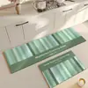 Felpudo para Puerta de Cocina que Absorbe Agua y Aceite, Alfombrilla Gruesa Antideslizante Resistente a la Suciedad para el Hogar, Alfombrilla de Piso para Cocina que Absorbe Agua y Aceite y es Antideslizante