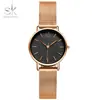 SHENGKE SHENGKE k0006 tendência da moda novo relógio feminino relógio de quartzo à prova d'água relógio de pulseira de aço pulseira de relógio