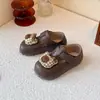 Tamancos Infantis Modelo Novo 2025 para Meninas, para Uso Interno e Externo, Primavera e Verão, Desenho Animado Gatinho Kt, Fofos, Confortáveis, Chinelos Fechados
