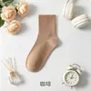 Calcetines de algodón puro para niños otoño e invierno con forro polar calcetines de tubo gruesos calcetines para mujer medias calcetines de felpa calcetines Zhuji venta al por mayor hombres