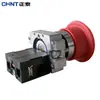 Botón Interruptor de Parada de Emergencia Cabeza Metálica NP2-BS542 BE102 GB14048.5 - Cabeza de Hongo Normalmente Cerrado
