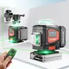 Nuevo Kit de Nivel Infrarrojo con Trípode Exterior Alta Precisión Totalmente Automático Auto-Nivelante Ajuste Grueso y Fino